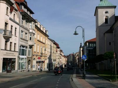 Vollsperrung Kreuzung Löbauer Straße mit Paulistraße / Fichtestraße