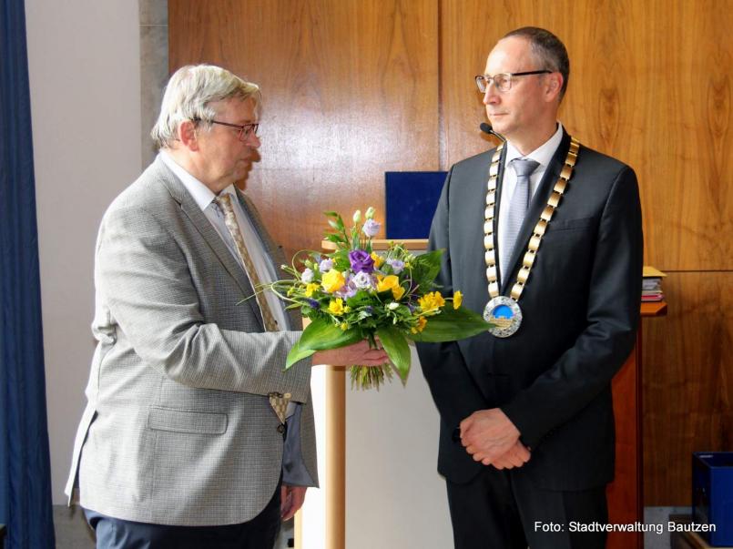 Bautzener Oberbürgermeister Vogt vereidigt